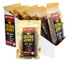 Mexi Cecina Beef Jerky Carne Seca Box Of 16 - 2oz Single Packs - Chile Flavor